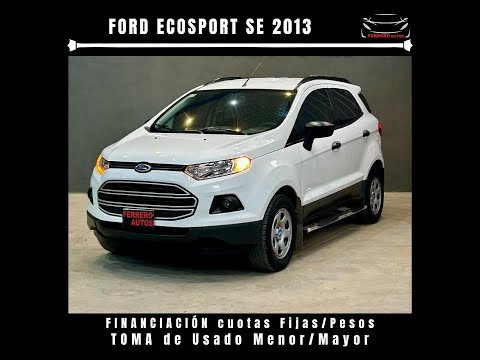 Se Vende: Ford EcoSport SE 2013 - FERRERO Automotores Oncativo (Provincia de Córdoba)