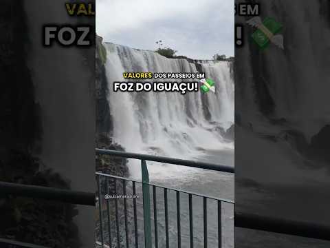 Foz do Iguaçu PR / Valores dos Passeios 2026!