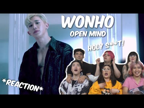(GROUP REACTION) WONHO 'OPEN MIND' - THE ABS!!