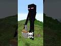Minecraft Enderman Build Battle Noob Vs Pro Vs Hacker Vs God Shorts Minecraft