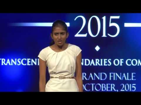 Amalini Fernando - Impromptu Speech - Best Speaker 2015