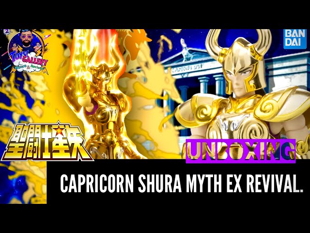 Vídeo relacionado con BANDAI - Figura Saint Seiya Myth Cloth Ex - Capricornio Shura Revival 18 cm - 4573102612908