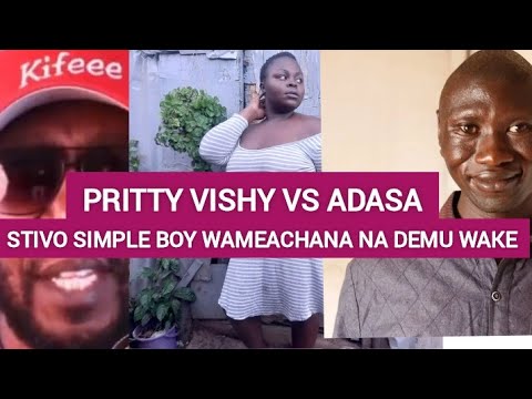 STIVO SIMPLE BOY KUACHANA NA MREMBO WAKE💔PRITTY VISHY COZ OF ADASA Inauma sana