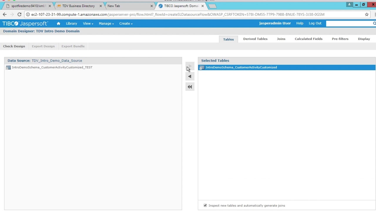 How to Use TIBCO Data Virtualization as a TIBCO Jaspersoft Data Source
