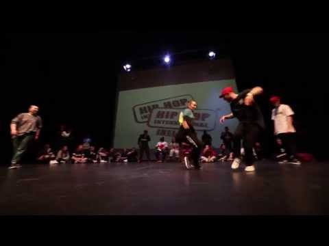 All-Styles - Jess & Kaidi vs. Mat & Mark (Irish Hip Hop Crew Championships 2015)