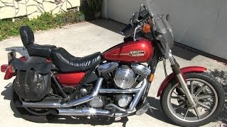 What Is A Harley Davidson FXR Motorcycle?