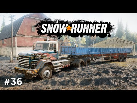Snowrunner | Mission: "Schwere Bürde" (Michigan) | Komplettlösung #36 | Gameplay Walkthrough