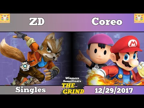 The Grind 9 MM|ZD (Fox) vs MM|Coreo (Mario, Ness) Winners Semifinals