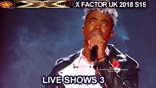 Dalton Harris sings Radiohead's “Creep” HIS BEST INCREDIBLE!!  | Live Show 3 X Factor UK 2018