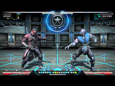 Kenshi Combo | Balanced | MKX | Midscreen - 1 meter 37% damage