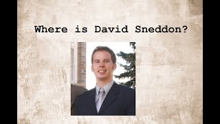 The Disappearance of David Sneddon