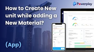 Download the video "How to Create New unit while adding a new material?"
