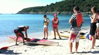 preview picture of video 'AVVENTURA KAYAK ALL' ISOLA D'ELBA - ESCURSIONE HOTEL MONTEMERLO - TOSCANA'