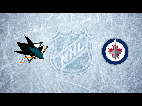 NHL Winnipeg Jets vs San Jose Sharks / Oct.16, 2021/Goals only