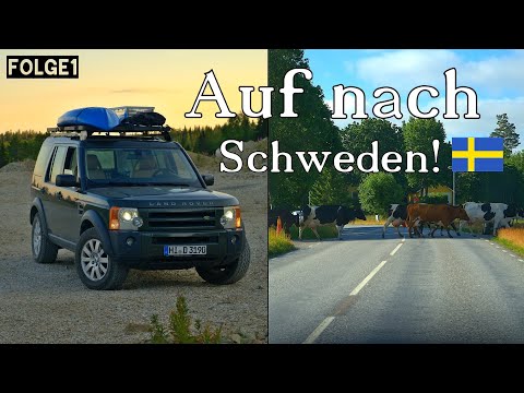 Auf nach SCHWEDEN!🇸🇪Das erste Mal OFFROAD durch Skandinavien🌞FOLGE1