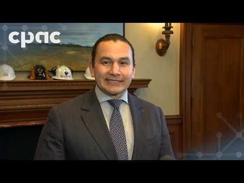Manitoba Premier Wab Kinew holds a news conference in Winnipeg – February 10, 2026
