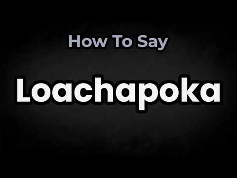 How To Pronounce Loachapoka? (CORRECTLY) Meaning & Pronunciation