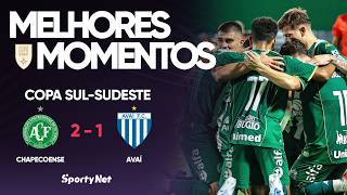 CHAPECOENSE SEGURA PRESSÃO E VENCE O AVAÍ! Melhores Momentos - Chapecoense 2 x 1 Avaí