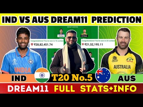 IND vs AUS Dream11 Prediction|IND vs AUS Dream11|IND vs AUS Dream11 Team|