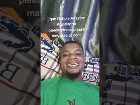 Ogun osole ati ebe awon agbalagba