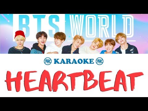 Heartbeat - BTS | Karaoke, Instrumental with lyrics (romanized)