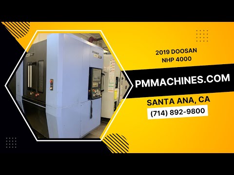 2019 DOOSAN NHP 4000 Horizontal Machining Centers | PM Machines (1)