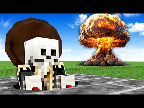 Ultimate Minecraft Nuke Bunker Build!