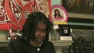 Victoria Puriefoy 2, Panoramic Poetry 7/25/10, African American Art, October Gallery