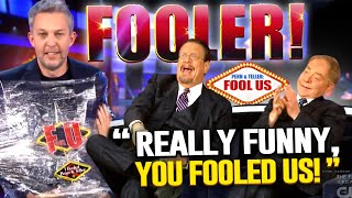 FOOLER! Wrapped up in plastic wrap and still FOOLS on Penn &amp; Teller: Fool Us