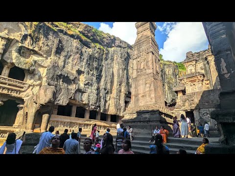 Ellora Caves UNESCO World Heritage : Kailasa Temple Cinematic 4K Experience