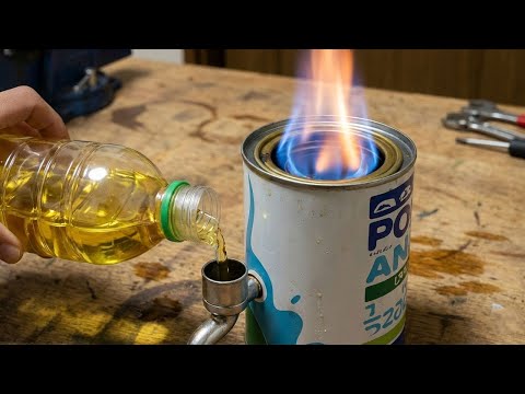 Millionen Menschen kennen dieses Wissen nicht! 3-in-1-Altölheizung – einfach für den Winter