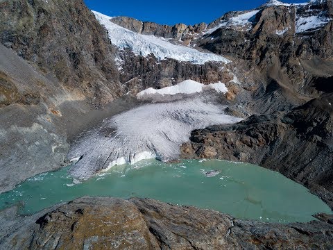 Ghiacciaio Fellaria drone HD