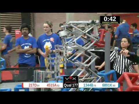 2015 VRC Math Q177 - 217D 4515A vs 1344B 6891K - 42 to 14 - VEX Worlds 2015 - Math Division