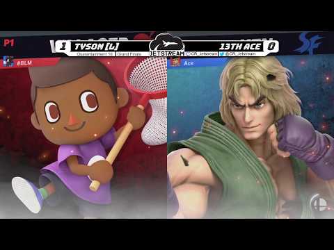 Quarantainment 16 Grand Finals - Tyson [L] (Villager) Vs. 13th Ace (Ken) Smash Ultimate - SSBU