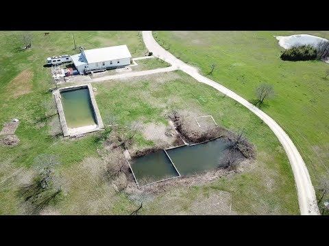 Remains of Davidian Compound from Siege of Waco (Mavic Pro 4K)