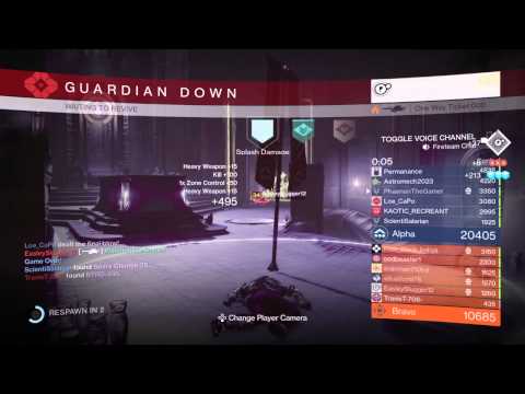 Phaenon: Destiny 3 Piece Final Kill in Control