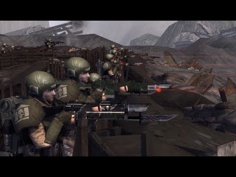 Imperial Guard Desperate Trench Defense - Cinematic Assault Squad 2