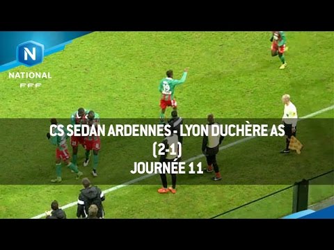 J11 : CS Sedan Ardennes - Lyon Duchère AS (2-1), le résumé