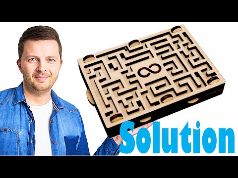 Daetilus Maze Puzzle from Infinite Loop Games - Solution