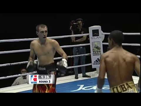 56kg Magomed GURBANOV (Baku Fires Azerbaijan) vs Norlan YERA (Domadores de Cuba)