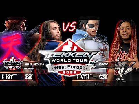 Pool A (SUPER AKOUMA vs K-WiSS) Match 01 - TEKKEN World Tour 2022 WEU Regional Finals - Top 8