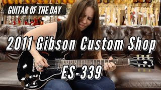 Video thumbnail for Guitar of the Day: 2011 Gibson Custom Shop ES-339 by Normans Rare Guitars