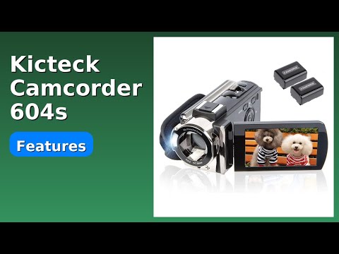 REVIEW (2025): Kicteck Camcorder 604s. Features.