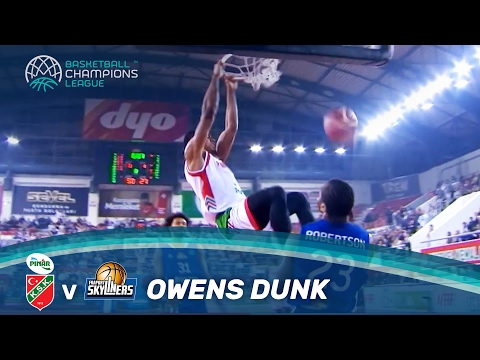 Owens once more! - Two-handed dunk against Skyliners