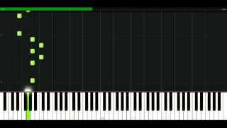 Kraftwerk - Modell [Piano Tutorial] Synthesia | passkeypiano