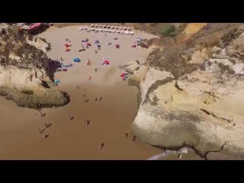 DJI Phanton Drone - Praia Dos Tres Irmaos, Algarve, Portugal 8/2016