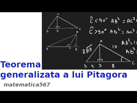 Generalized Pythagoras' theorem