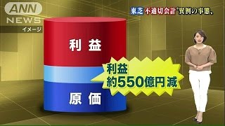 東芝、不適切会計で“異例事態”株主から責任問う声15/06/25