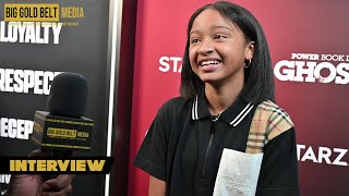 Paris Morgan Interview | Power Book II: Ghost Season 2 Red Carpet Premiere video
