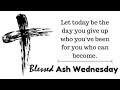 Ash Wednesday Whatsapp Status
